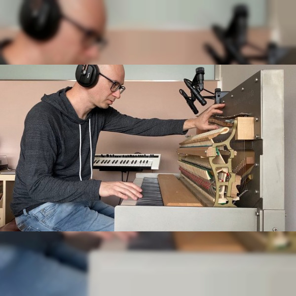 Piano in a Living Room