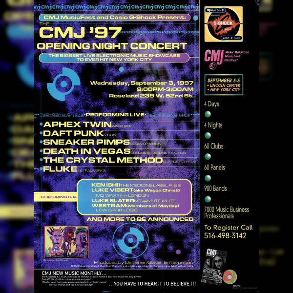 The CMJ '97 Opening Night Concert