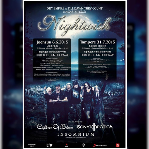 Nightwish at Ratinan Stadion