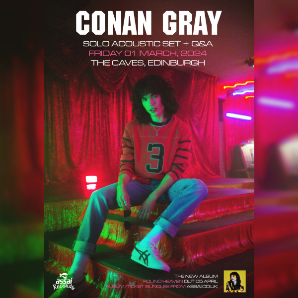 Conan Gray at the Caves