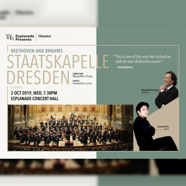 Staatskapelle Dresden: Beethoven and Brahms